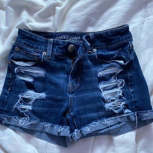American eagle 360° super stretch jean shorts